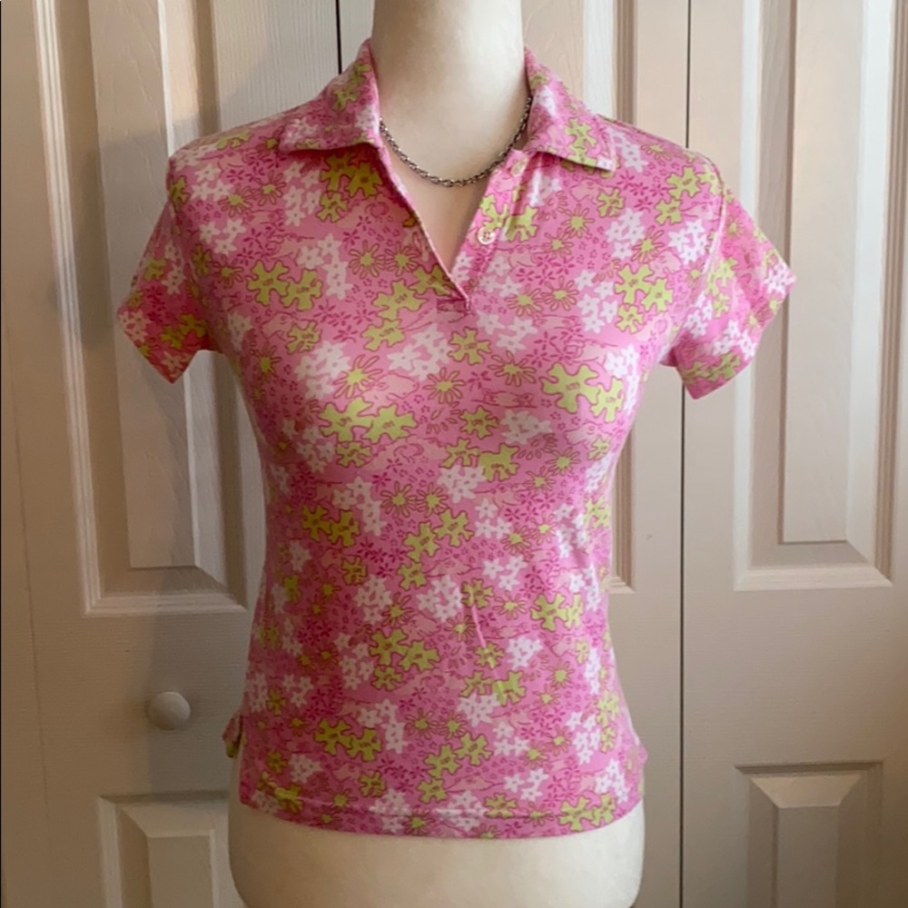 Lilly Pulitzer Polo Style Top Small